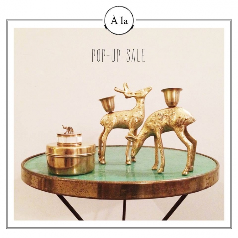 Weekendtip: pop-up sale A La