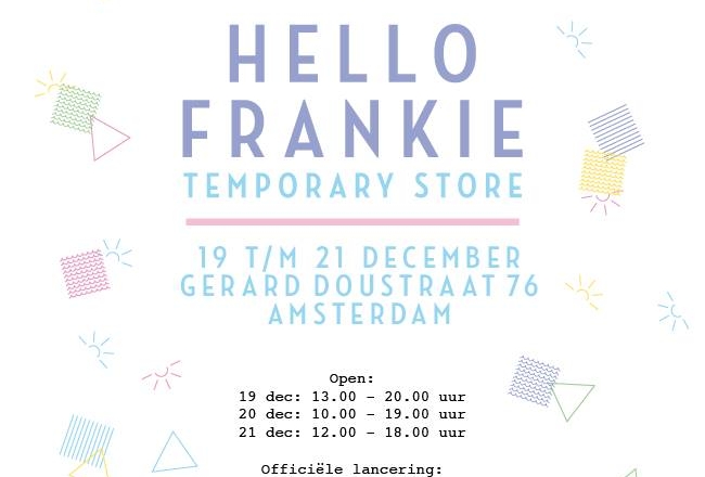 Pop-up shop Hello Frankie