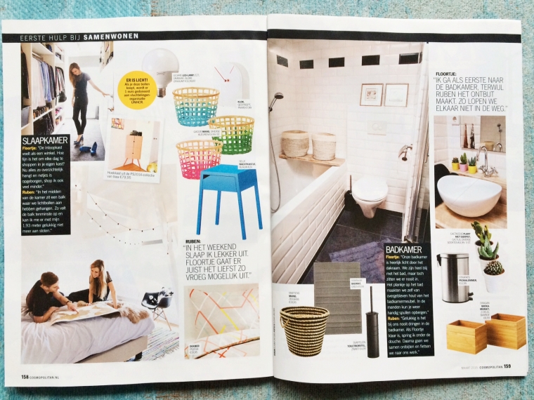 Interior Junkie geeft samenwoontips in Cosmo