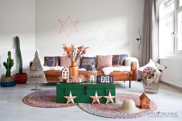 Kersttrend om van te houden: Bohemian Christmas