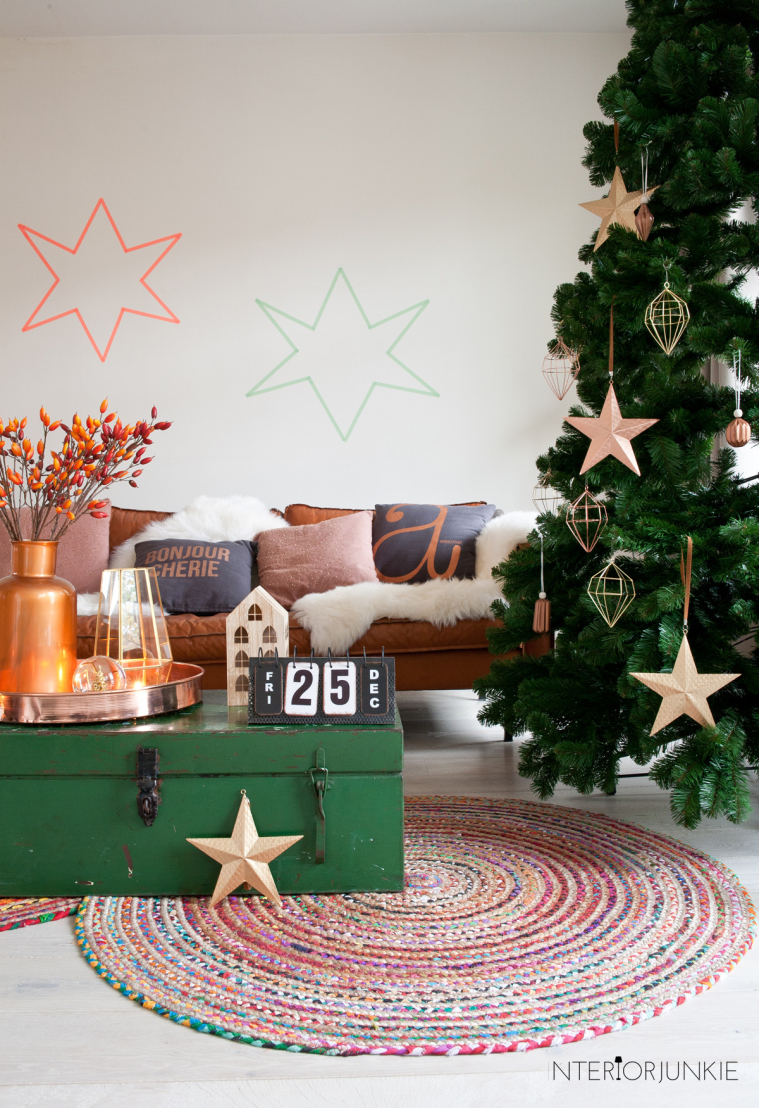 Kersttrend om van te houden: Bohemian Christmas