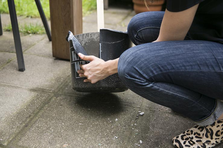 DIY: maak je eigen lichtslinger standaard