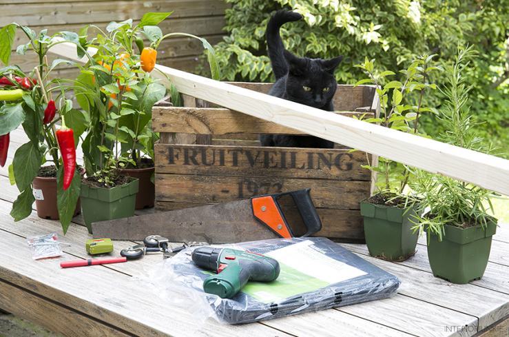 Balkon DIY: maak je eigen mobiele moestuintje