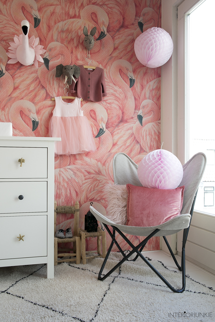 DIY: pimp de babykamer met flamingo - junkie