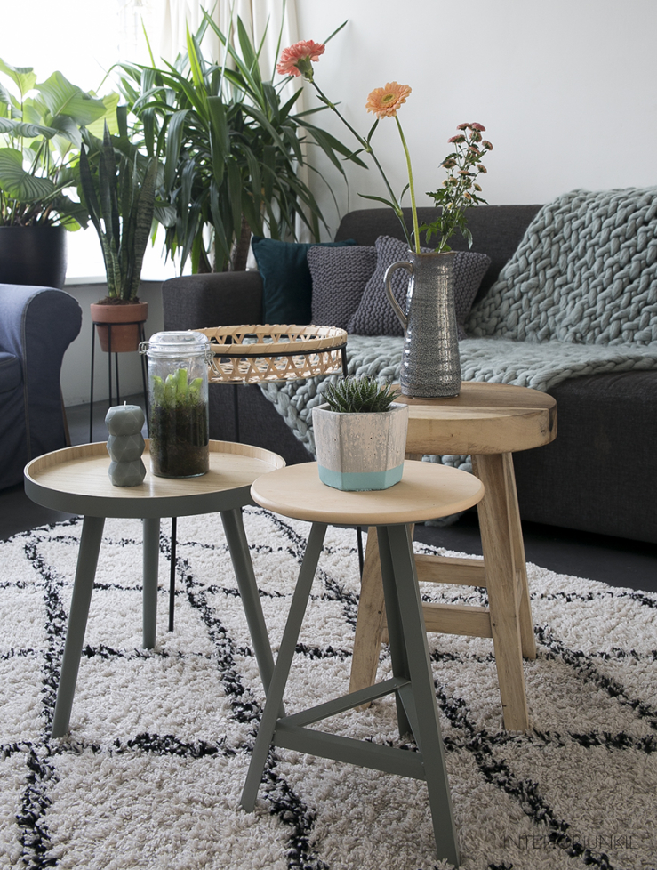 Woontrend Green House gestyled bij vriendinnetje Virginie