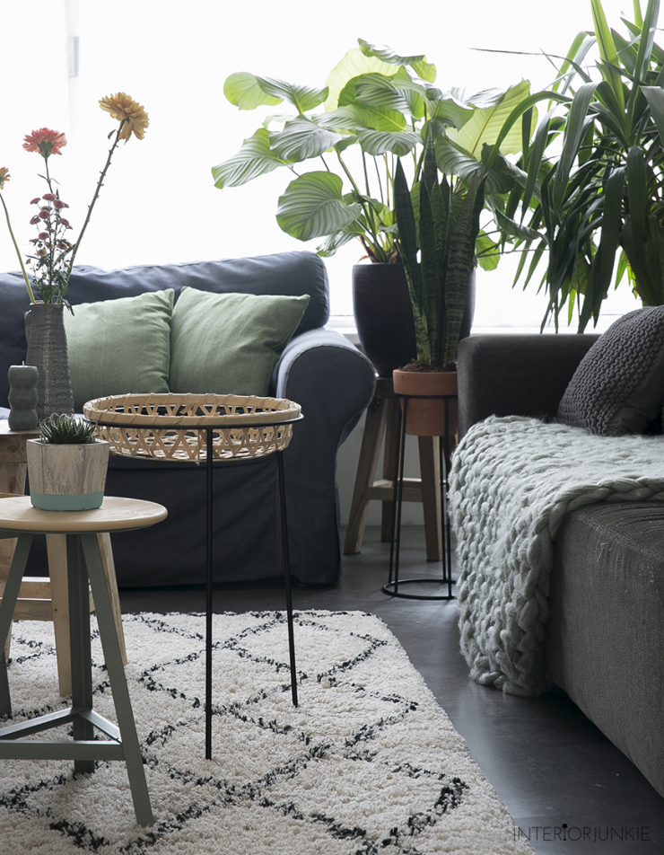 Woontrend Green House gestyled bij vriendinnetje Virginie