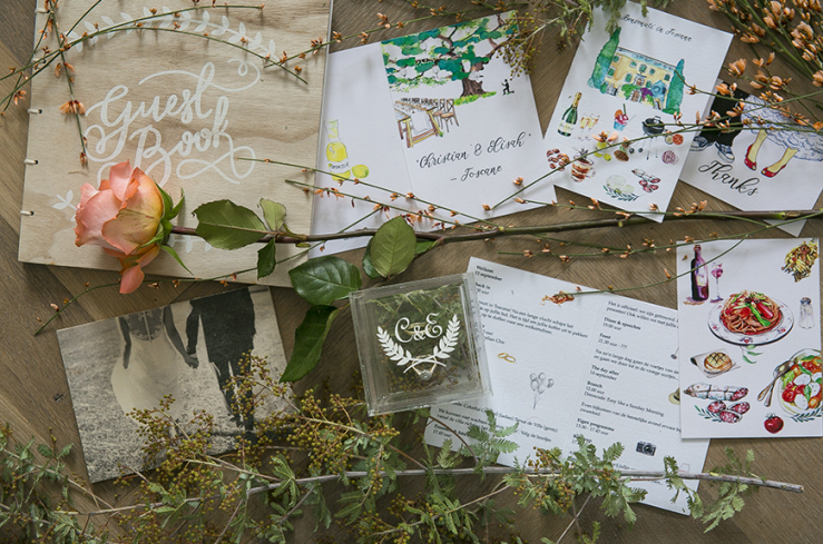 Mijn Toscaanse bruiloft + de wedding styling