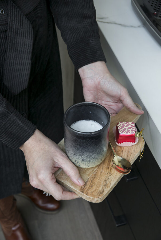 Marieke verrassen met een koffiehoekje in de keuken