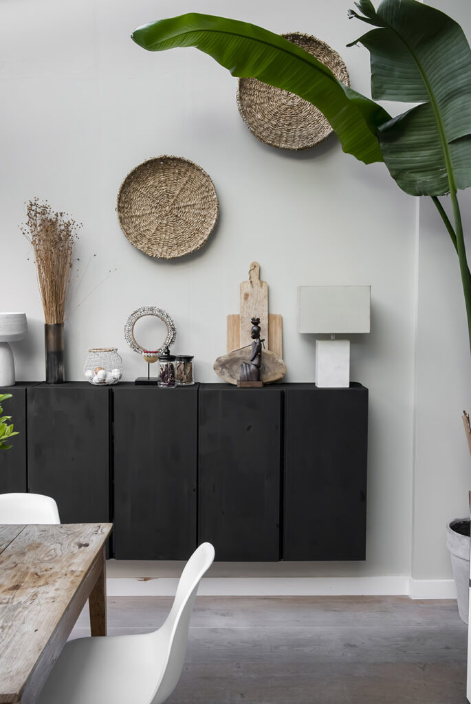 Thuis in het urban boho scandinavian interieur van Hanne