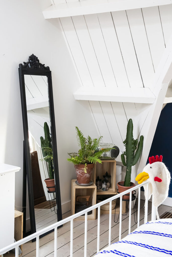 Thuis in het urban boho scandinavian interieur van Hanne