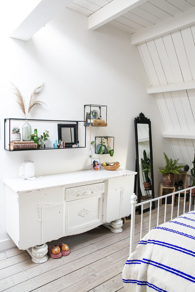 Thuis in het urban boho scandinavian interieur van Hanne