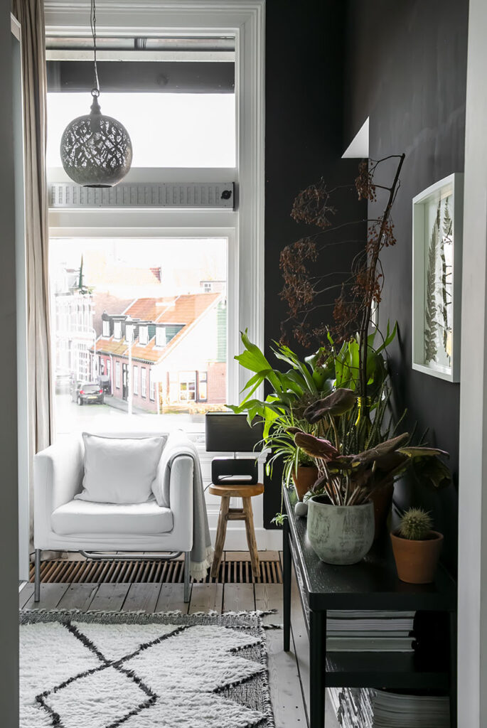 Thuis in het urban boho scandinavian interieur van Hanne