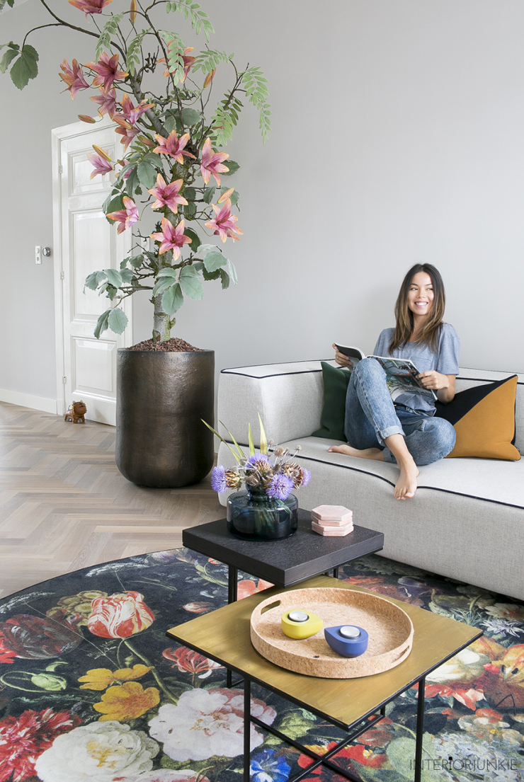 De bloesemboom in huis is terug van weggeweest