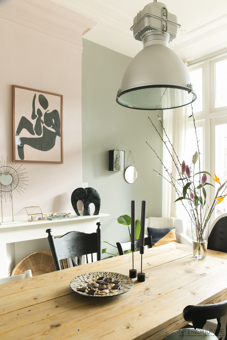 Interieur inspiratie in het huis vol kunst van Florine Duif