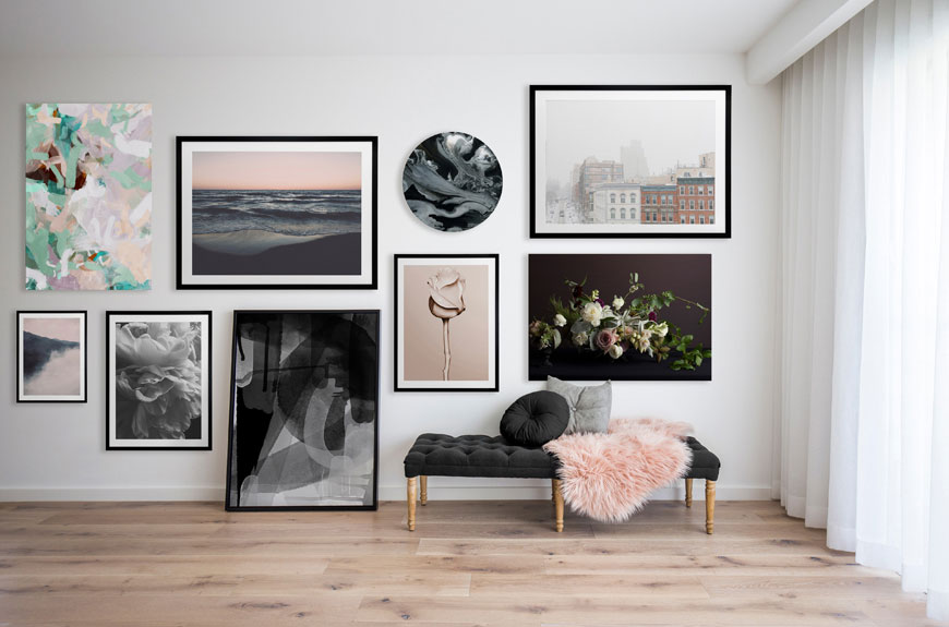 Kunst muur | Tips voor betaalbare adresjes | Interior Junkie