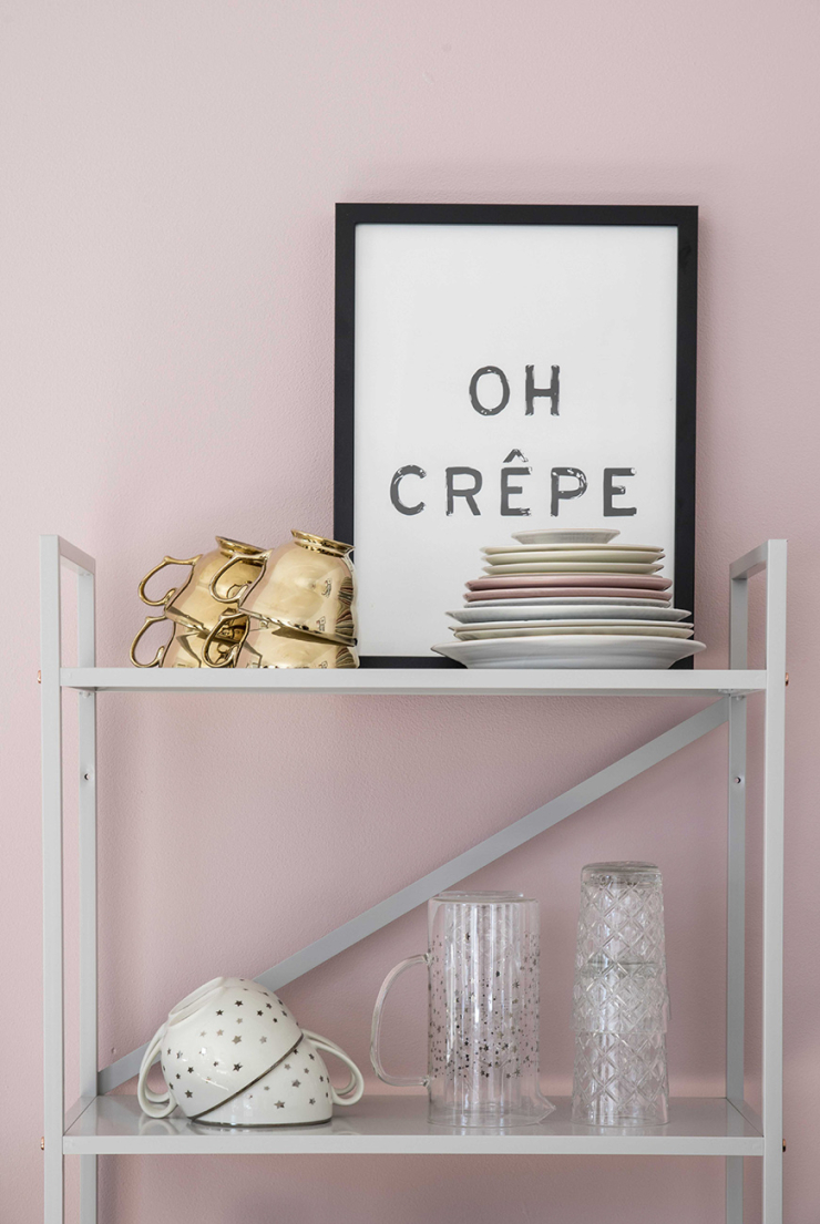 De 'Oh Crêpe' poster kocht ik bij Sissy-Boy.