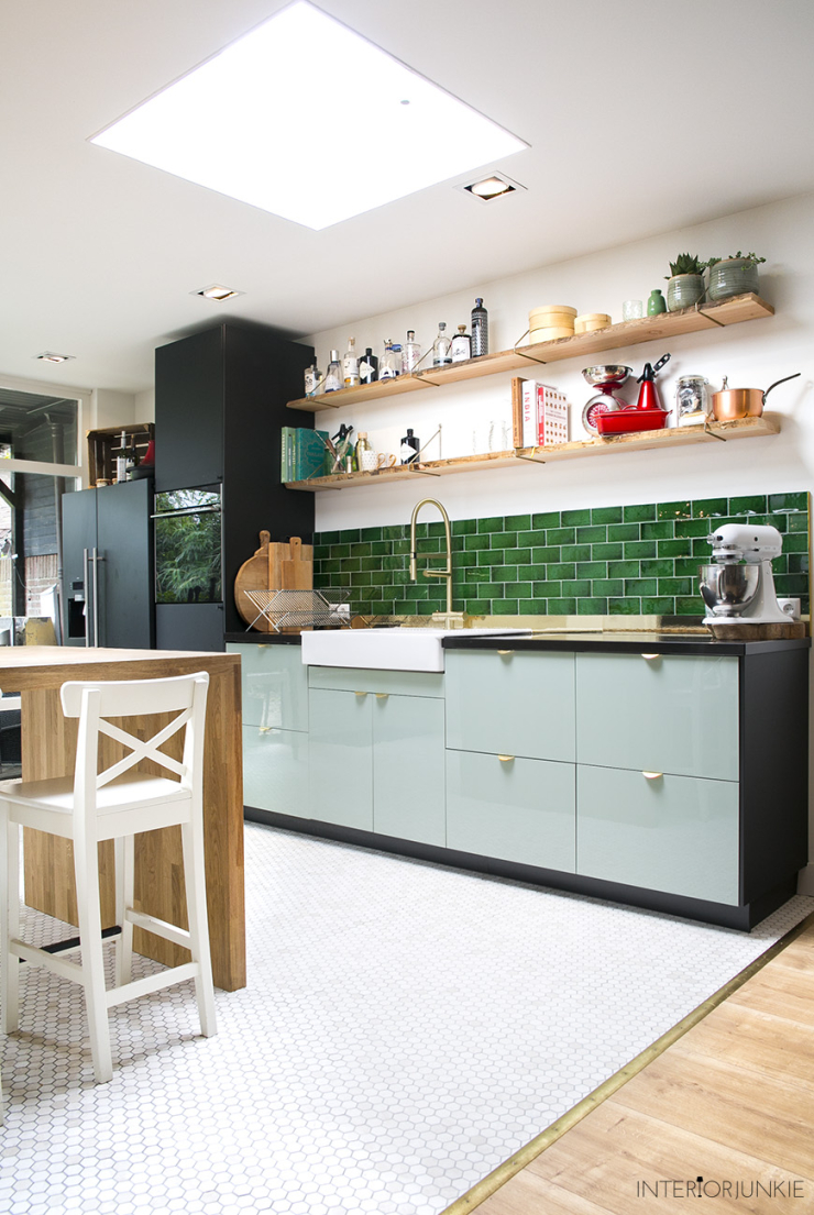 Coole tegels gespot in de keuken van tv-kok Danny Jansen