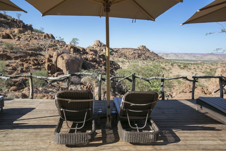 Overnachten in Namibie met stunning uitzicht