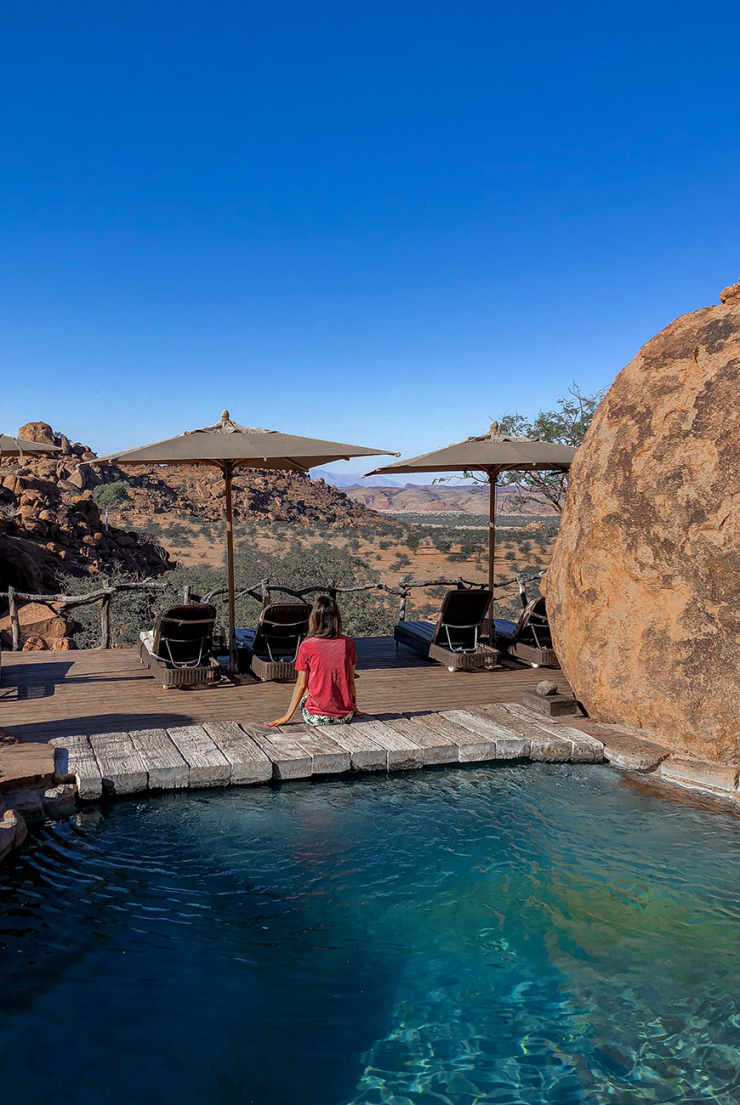 Overnachten in Namibie met stunning uitzicht