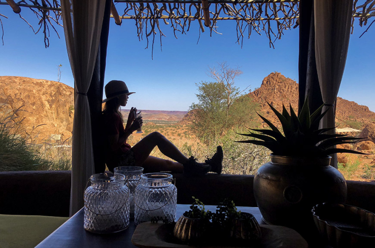 Overnachten in Namibie met stunning uitzicht