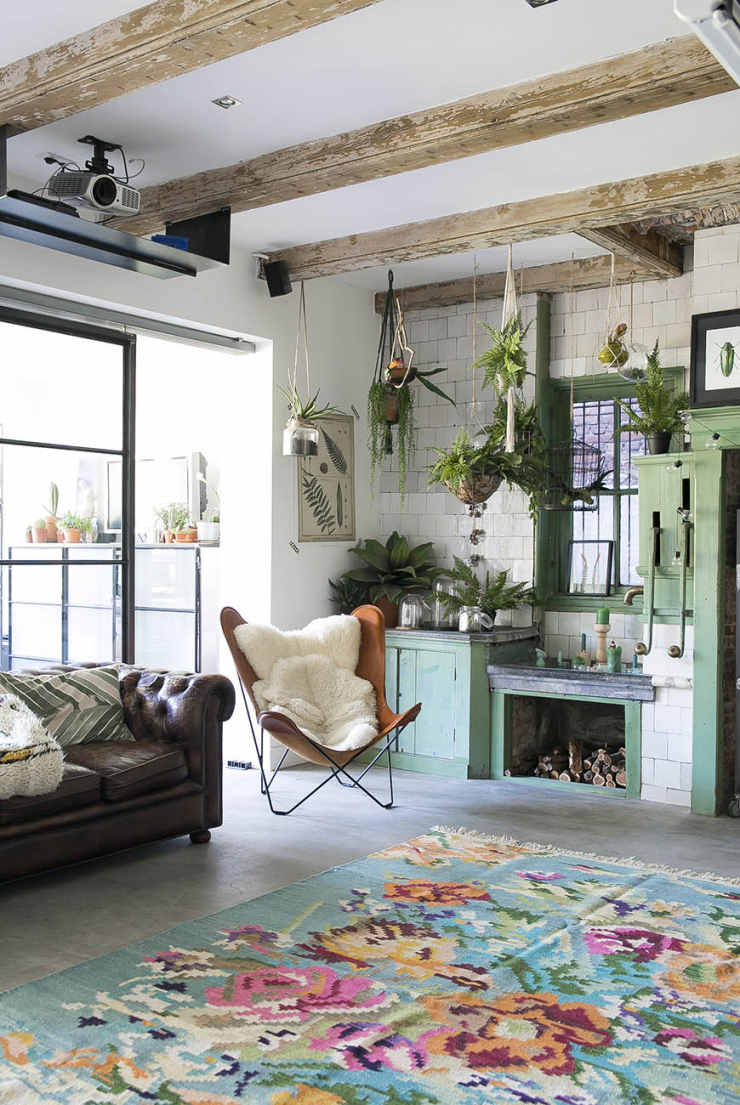 Koopje oven Helaas Thuis in een huis vol rozenkelims - Interior junkie