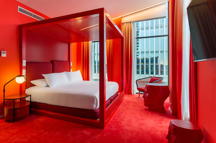 Overnachten in Rotterdam in het Room Mate Bruno hotel