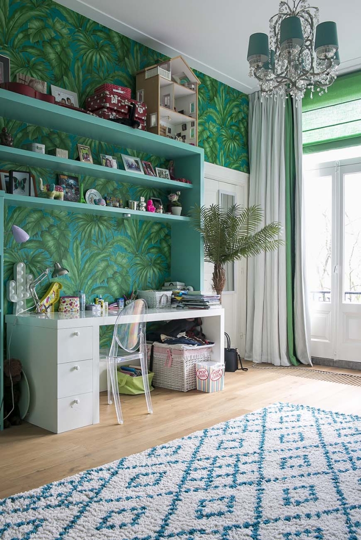 Thuis in een huis vol kleur van Vanessa uit Amsterdam