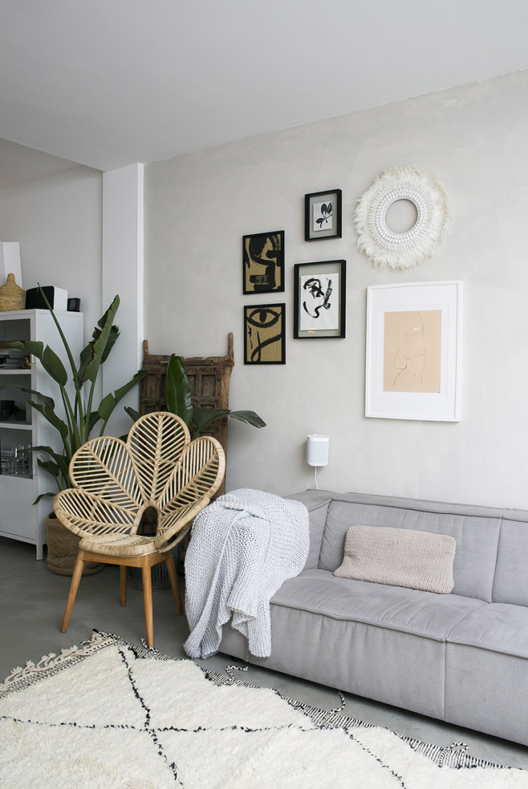 Het beach look huis van blogger Sanne van &Stijl