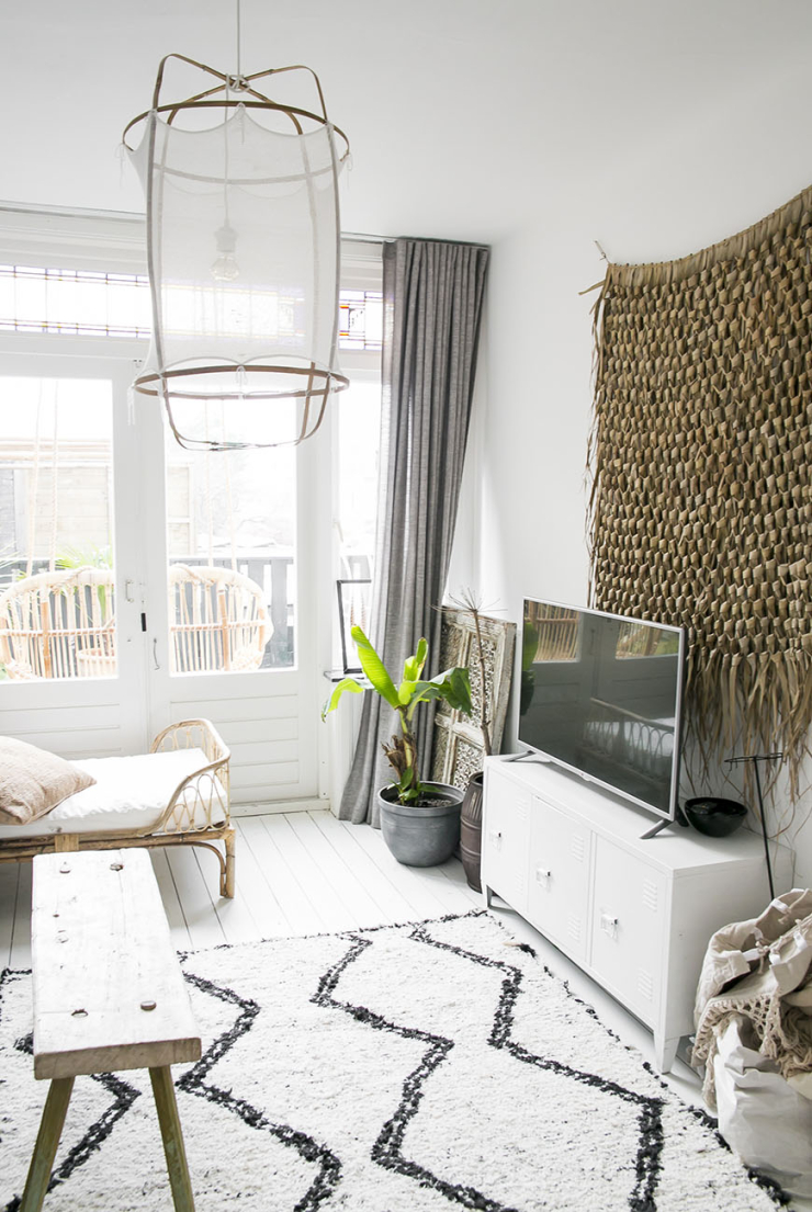 Het beach look huis van blogger Sanne van &Stijl