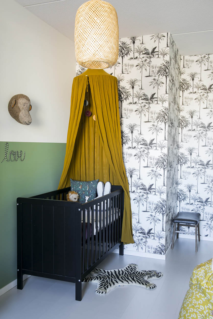 Baby tour in de babykamer van Sophie vol kleur & patronen