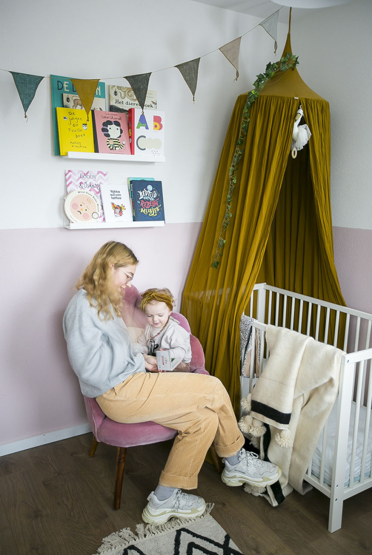 De babykamer vol snuisterijen van Rowan uit Amersfoort