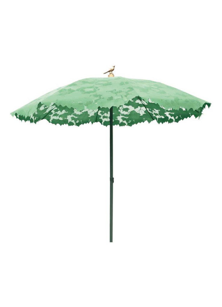 Woonfavorieten: design parasol & luxe tuinstoel