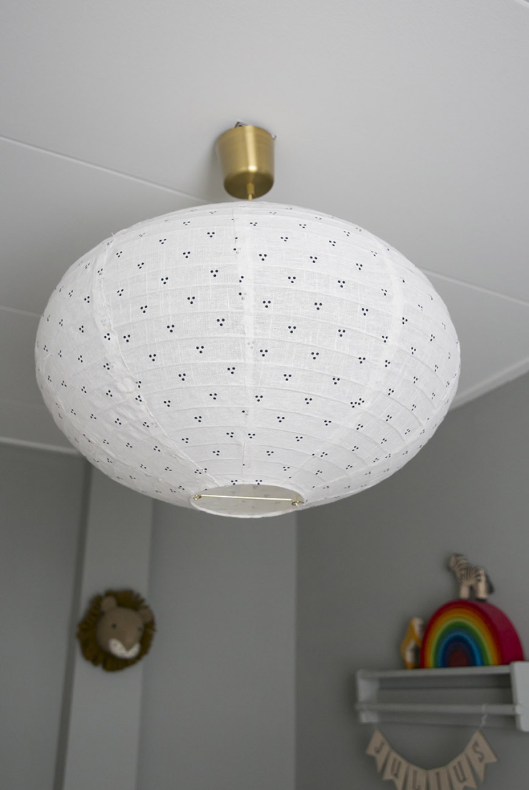 De babykamer van Danielle met coole IKEA hack