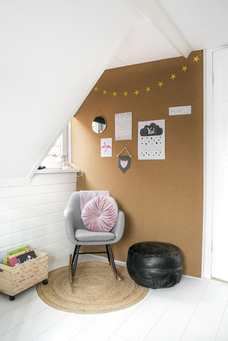 De confetti flamingo babykamer van Kim uit Oud-Rijswijk