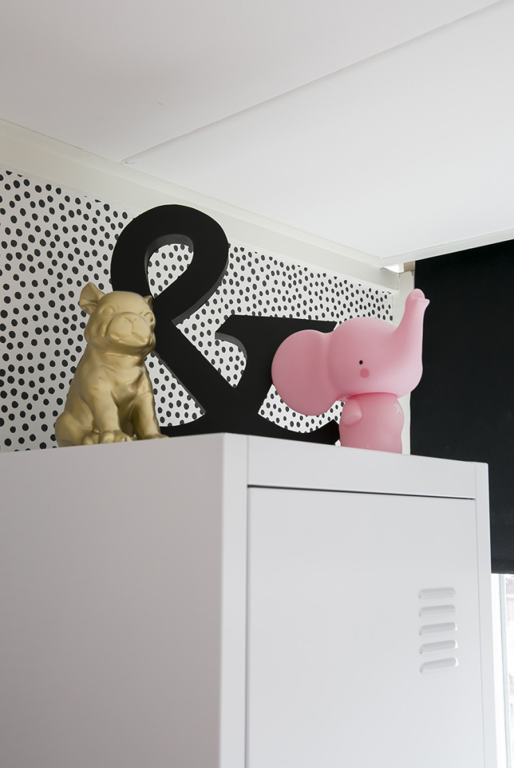 De confetti flamingo babykamer van Kim uit Oud-Rijswijk