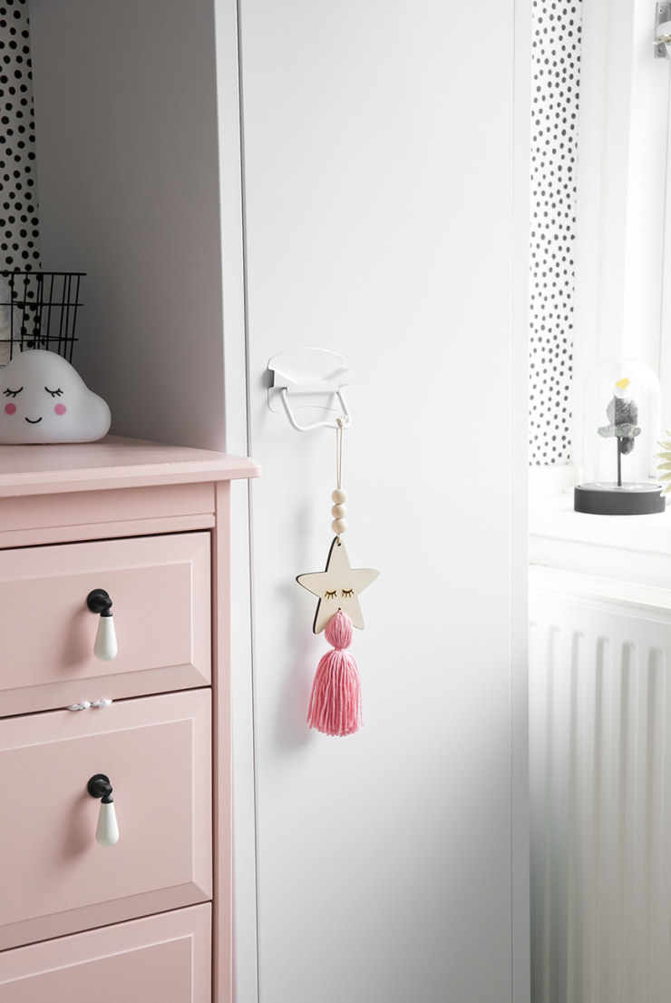 De confetti flamingo babykamer van Kim uit Oud-Rijswijk