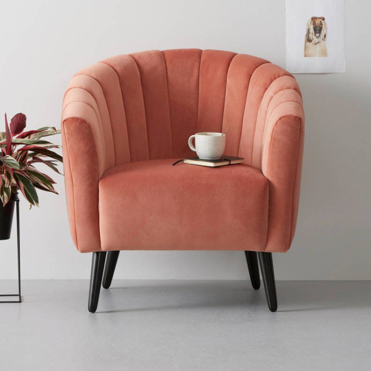 Woonfavorieten: hoge ladelast + fluwelen fauteuil