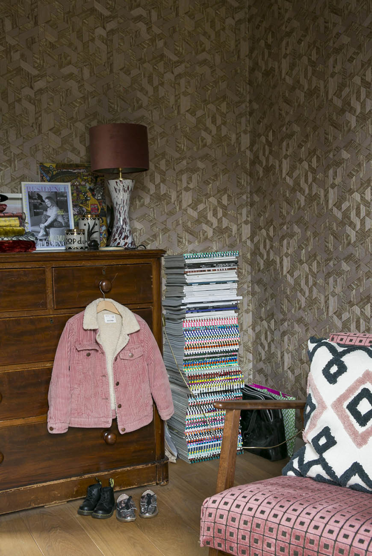 Thuis in het colour block interieur van Willemijn