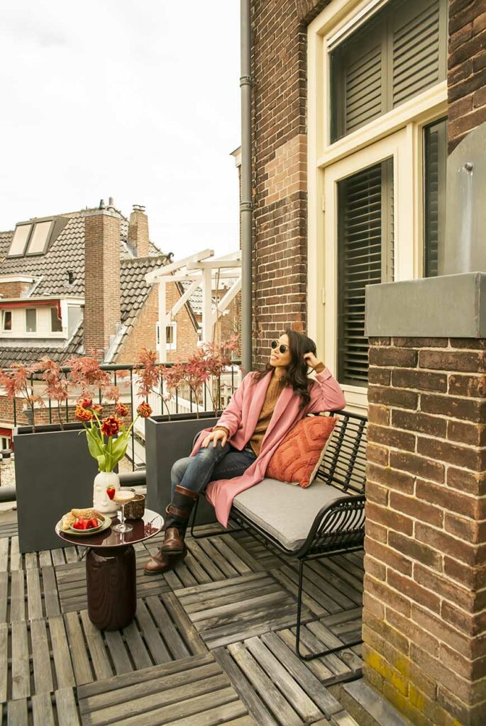 Het balkon stylen: mijn mini balkon pimp