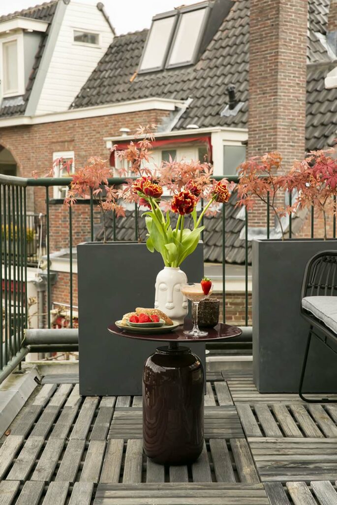 Het balkon stylen: mijn mini balkon pimp