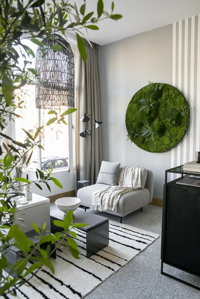 Aannemelijk Landgoed heilig Een stunning moswand op je muur - Interior junkie