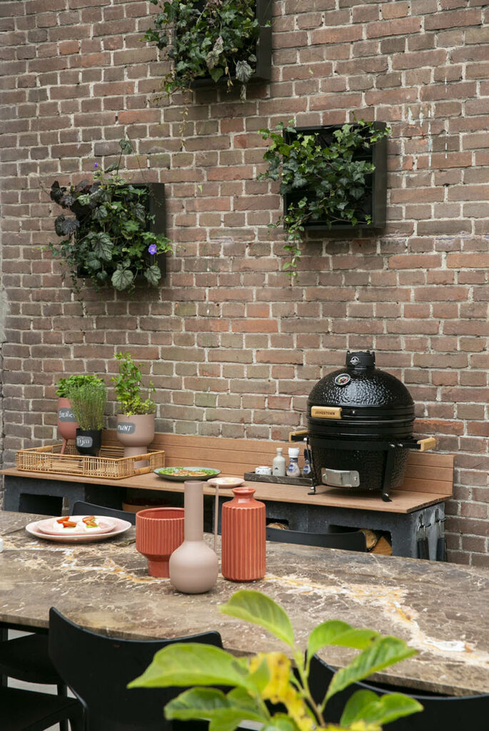 DIY barbecue corner in een handomdraai