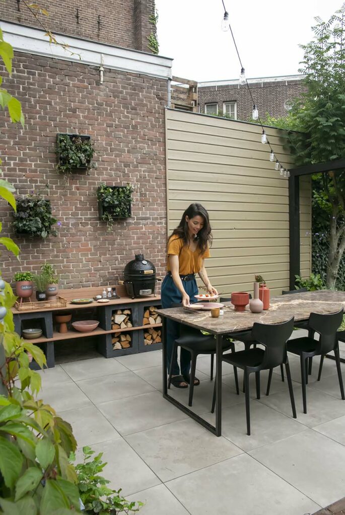 DIY barbecue corner in een handomdraai