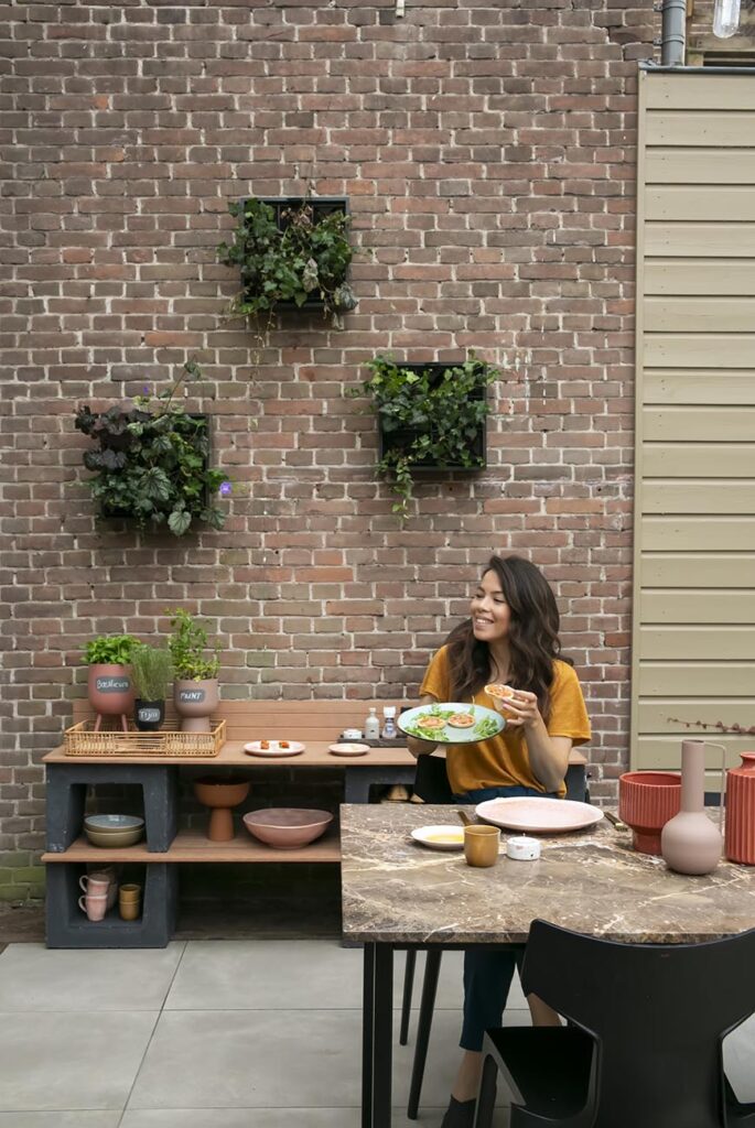 DIY barbecue corner in een handomdraai