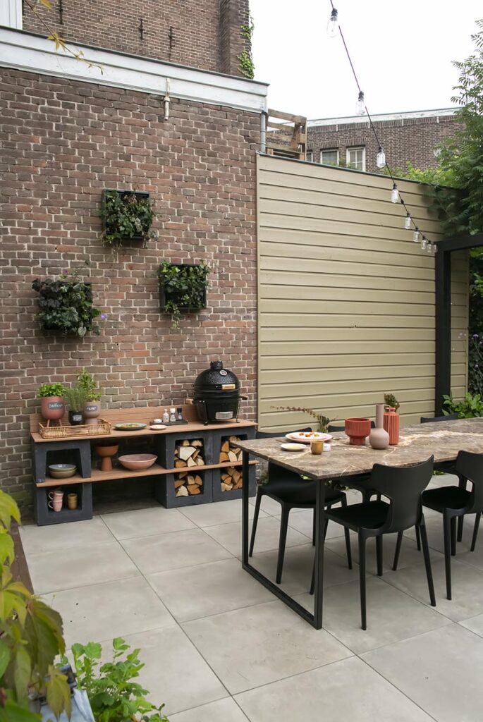 DIY barbecue corner in een handomdraai