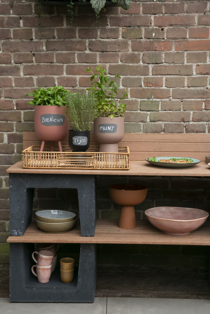 DIY barbecue corner in een handomdraai